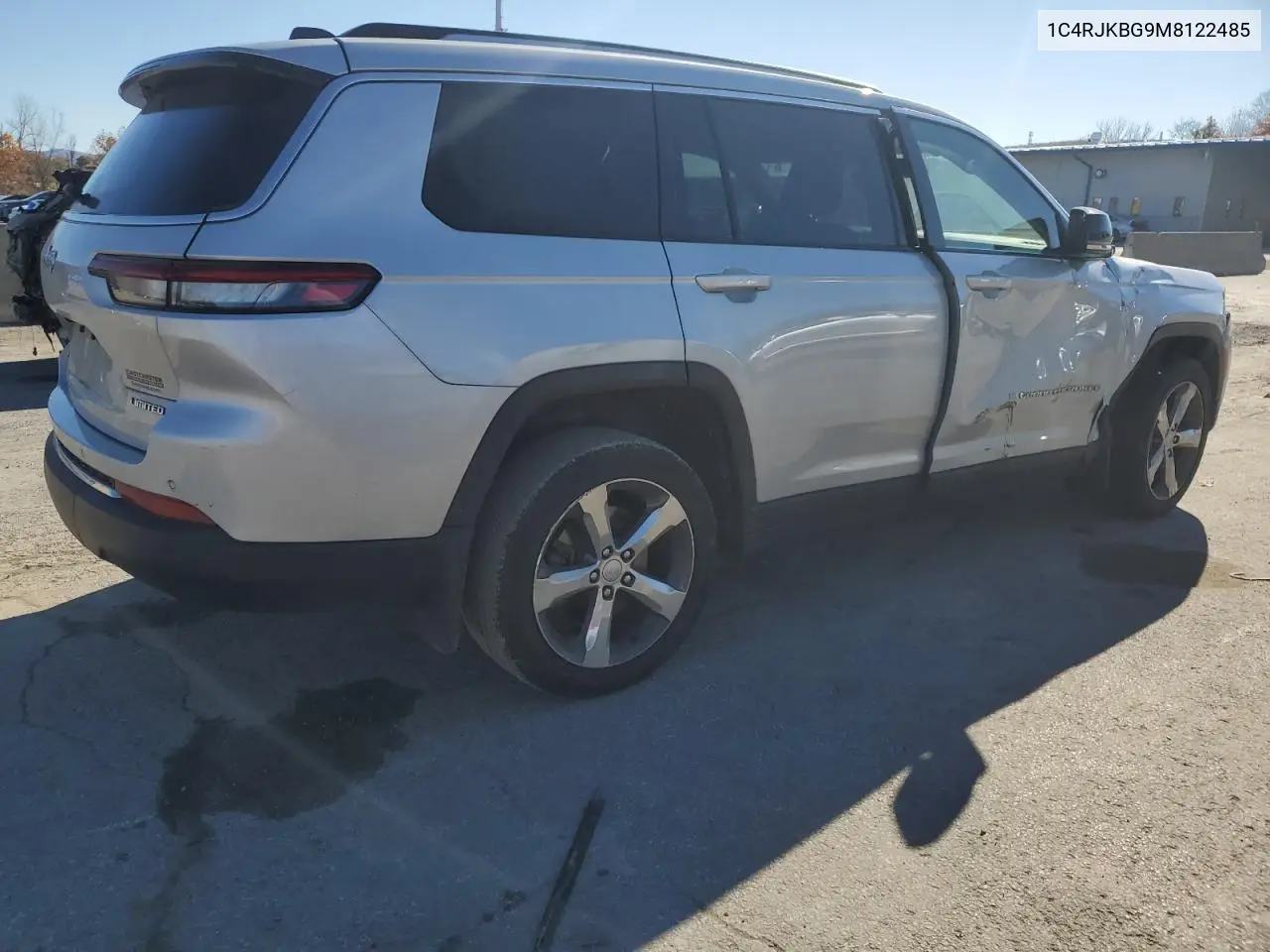 1C4RJKBG9M8122485 2021 Jeep Grand Cherokee L Limited