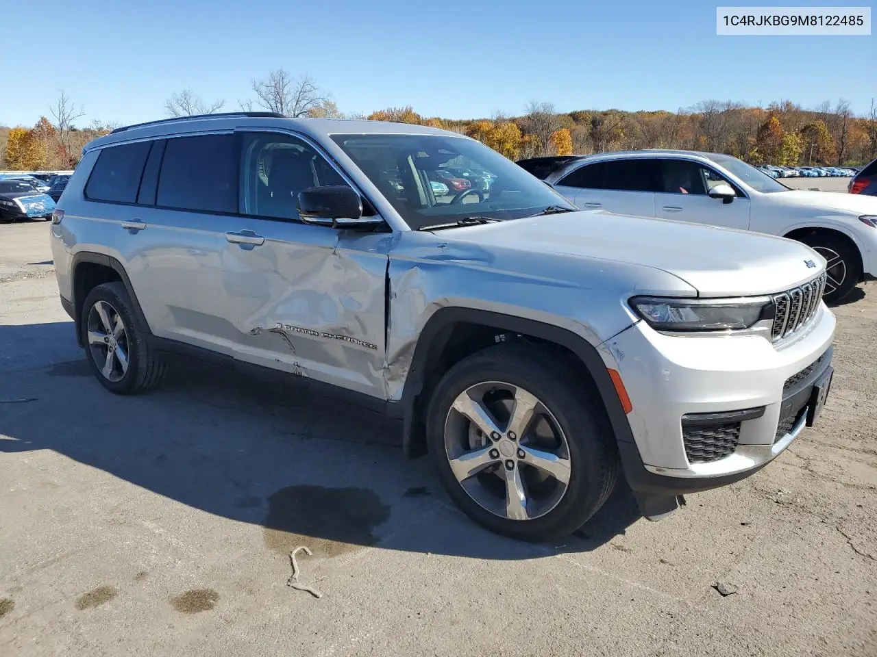 1C4RJKBG9M8122485 2021 Jeep Grand Cherokee L Limited