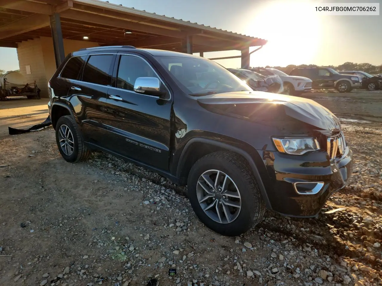 1C4RJFBG0MC706262 2021 Jeep Grand Cherokee Limited