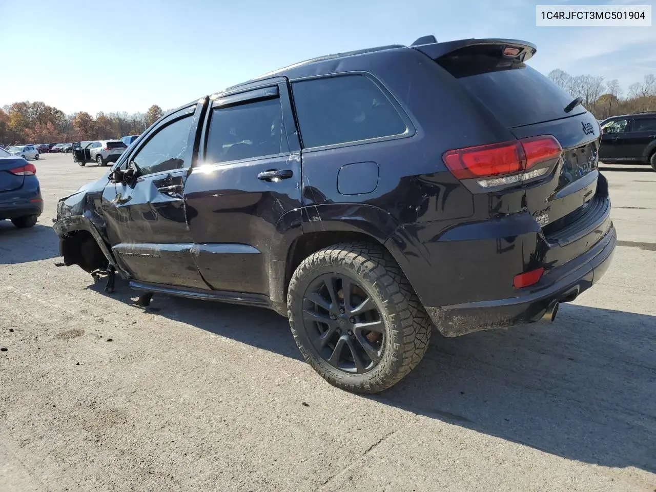1C4RJFCT3MC501904 2021 Jeep Grand Cherokee Overland
