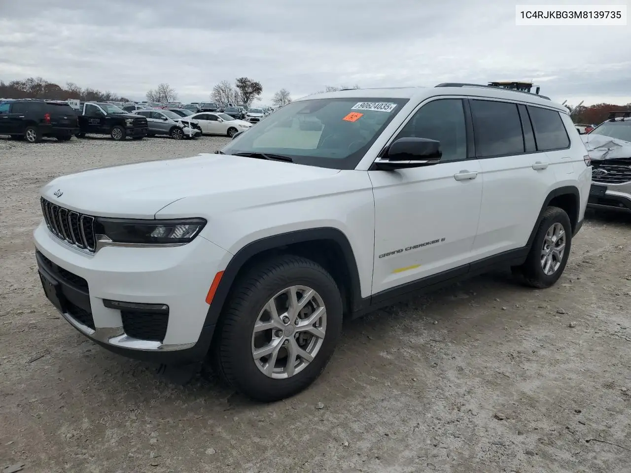 1C4RJKBG3M8139735 2021 Jeep Grand Cherokee L Limited