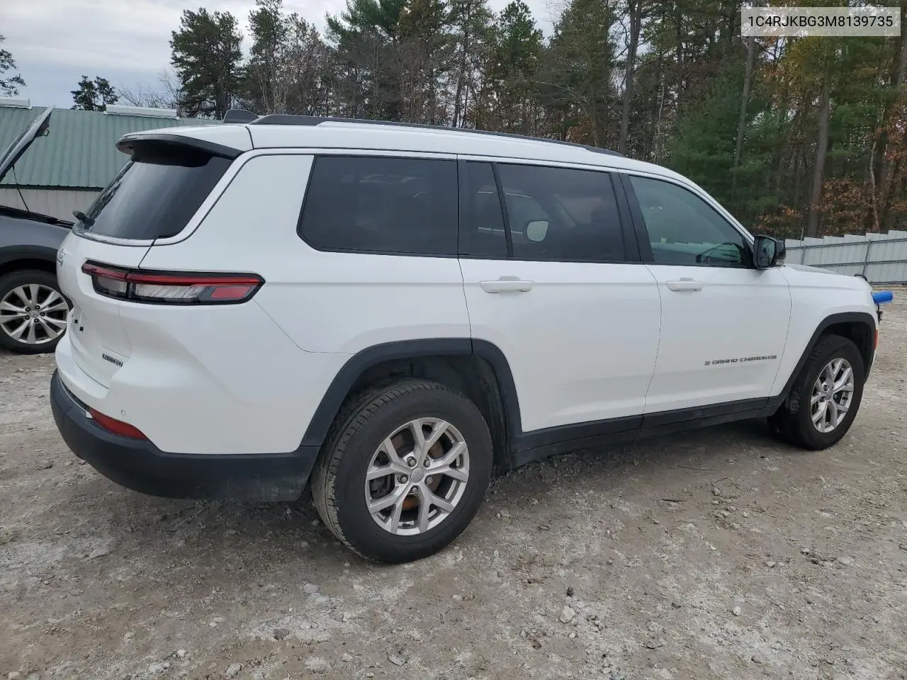 1C4RJKBG3M8139735 2021 Jeep Grand Cherokee L Limited