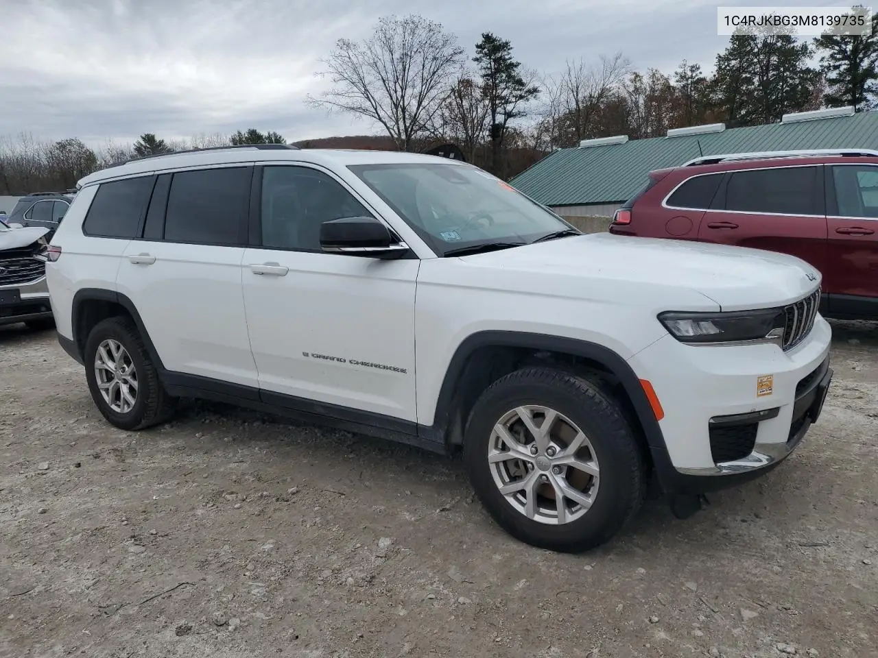 1C4RJKBG3M8139735 2021 Jeep Grand Cherokee L Limited