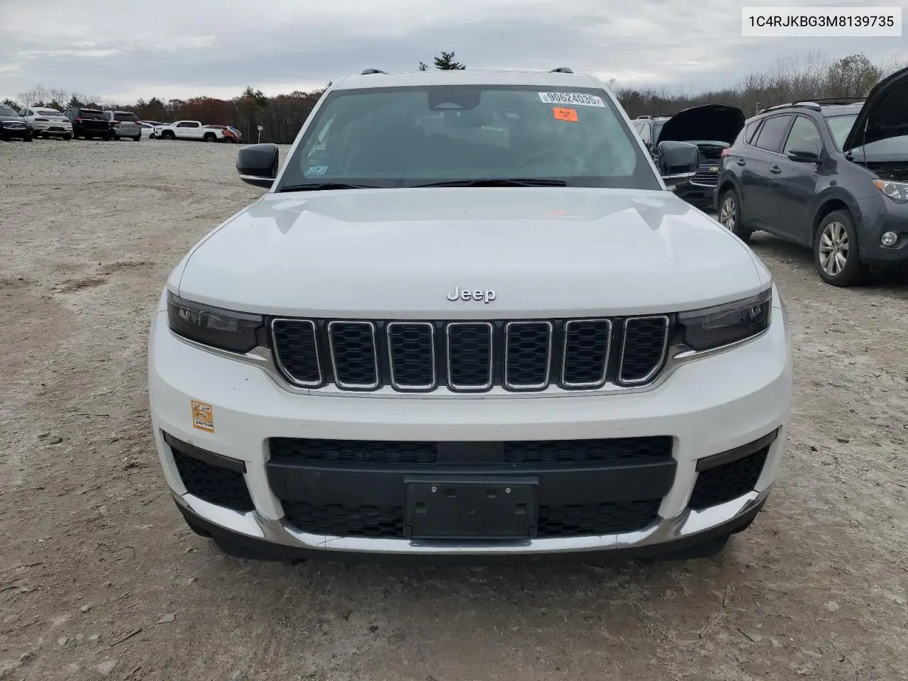 1C4RJKBG3M8139735 2021 Jeep Grand Cherokee L Limited