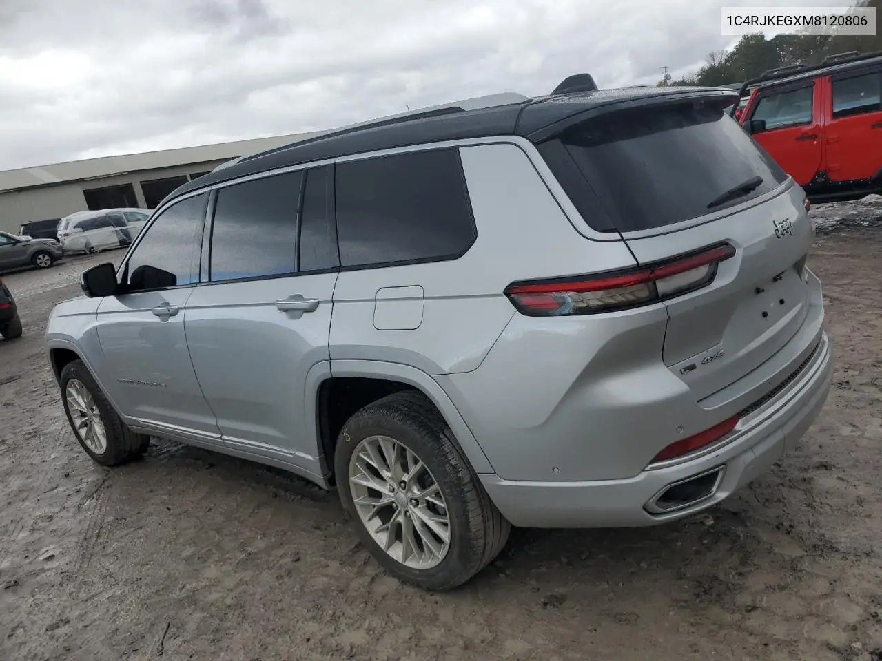 1C4RJKEGXM8120806 2021 Jeep Grand Cherokee L Summit
