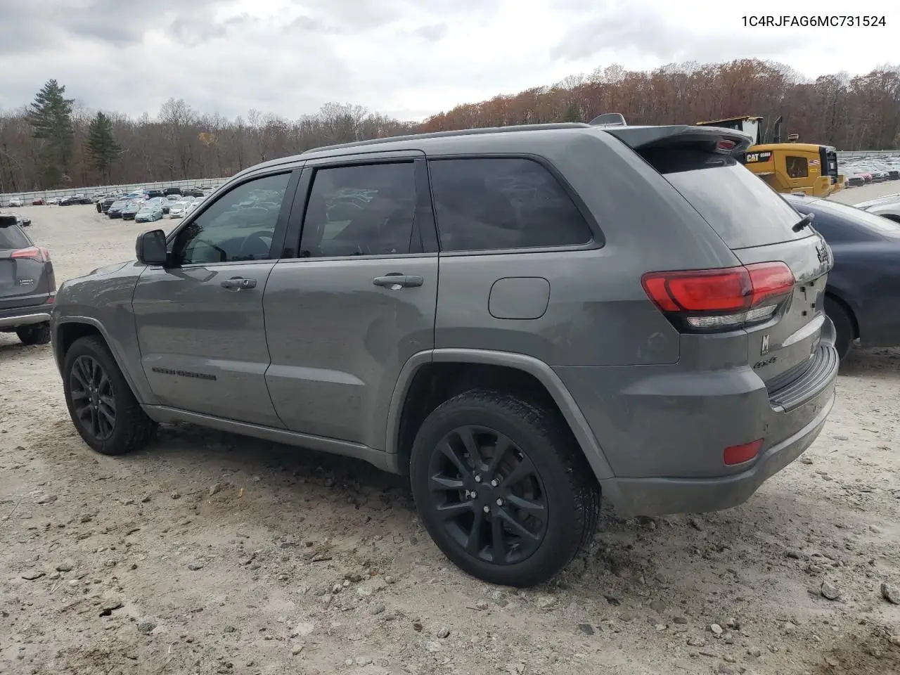 1C4RJFAG6MC731524 2021 Jeep Grand Cherokee Laredo