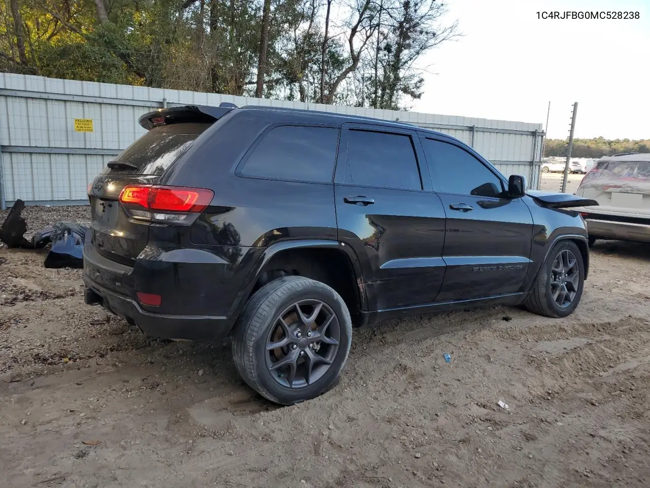 1C4RJFBG0MC528238 2021 Jeep Grand Cherokee Limited