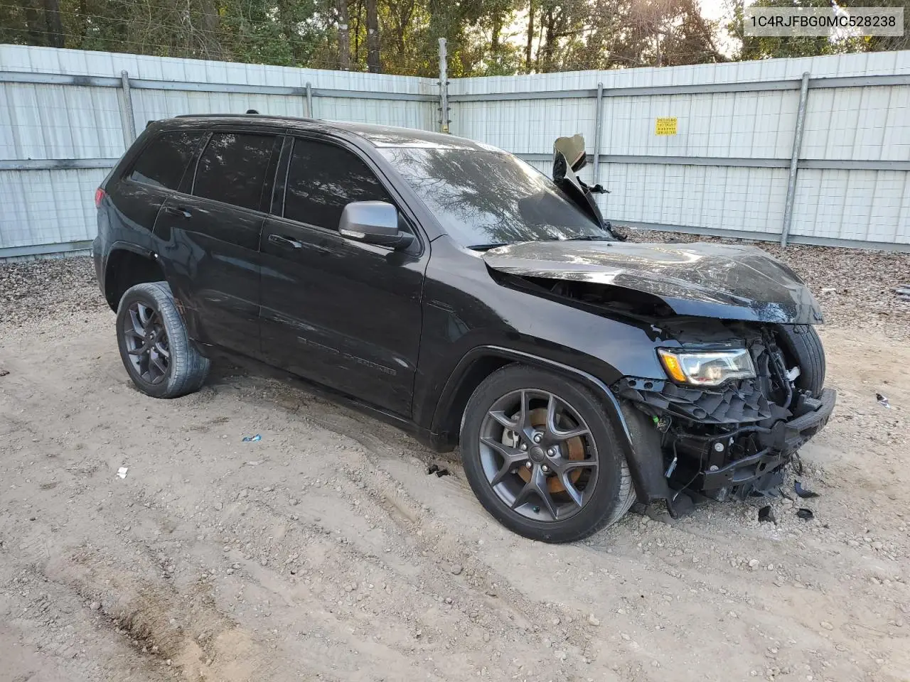 1C4RJFBG0MC528238 2021 Jeep Grand Cherokee Limited