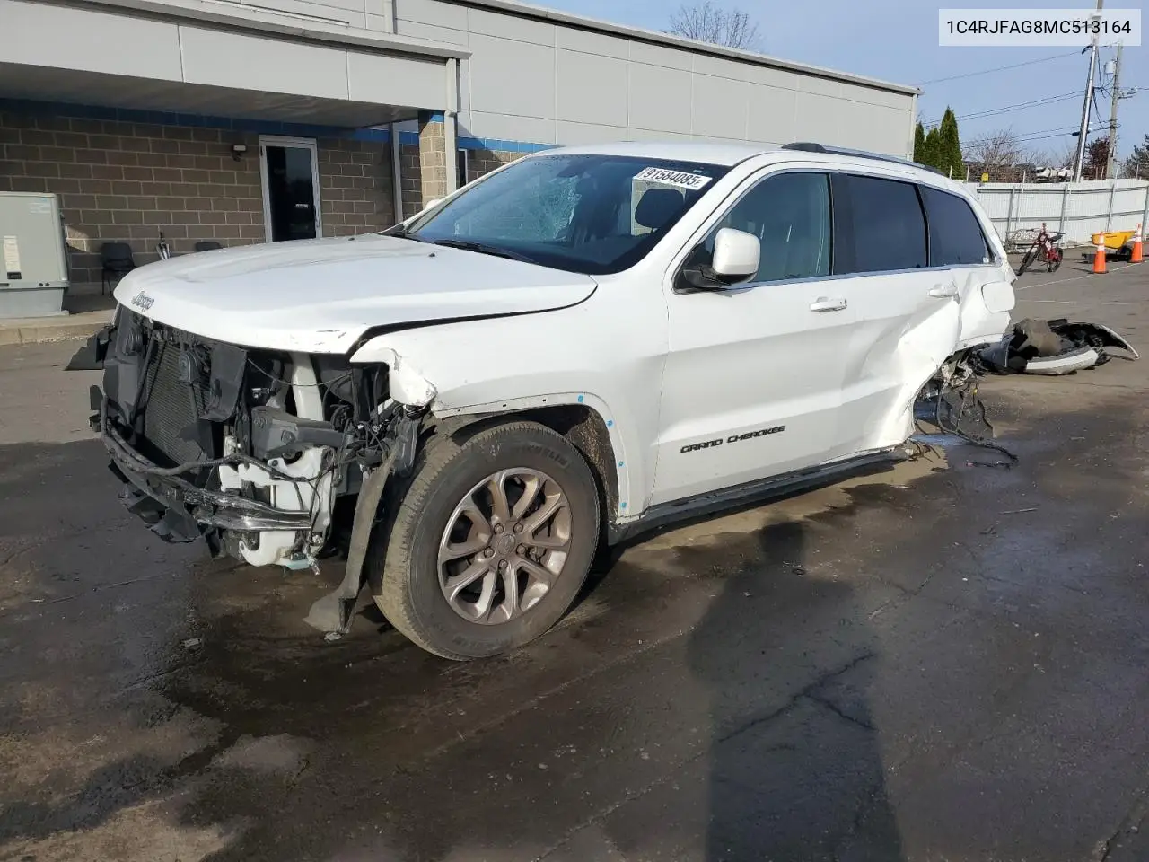 1C4RJFAG8MC513164 2021 Jeep Grand Cherokee Laredo