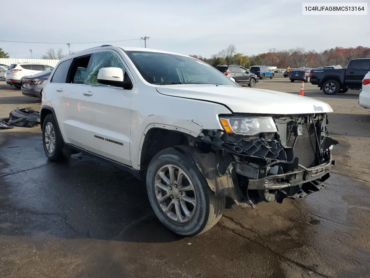 1C4RJFAG8MC513164 2021 Jeep Grand Cherokee Laredo