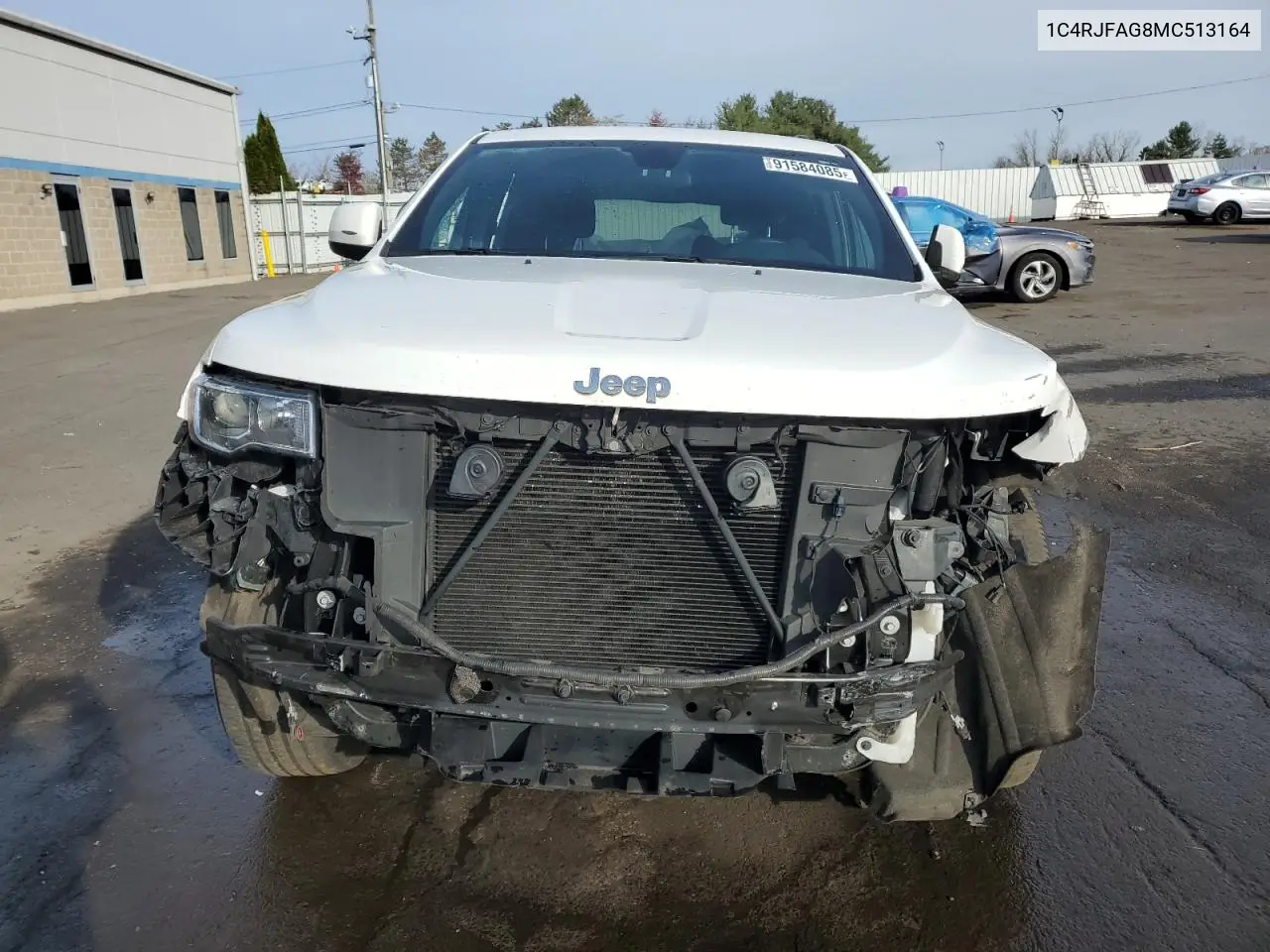 1C4RJFAG8MC513164 2021 Jeep Grand Cherokee Laredo