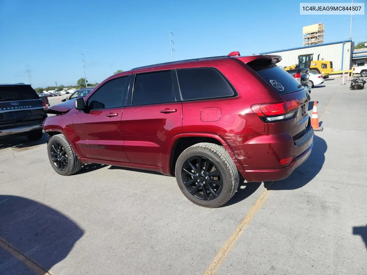 1C4RJEAG9MC844507 2021 Jeep Grand Cherokee Laredo