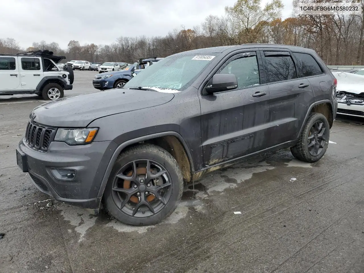 1C4RJFBG6MC580232 2021 Jeep Grand Cherokee Limited