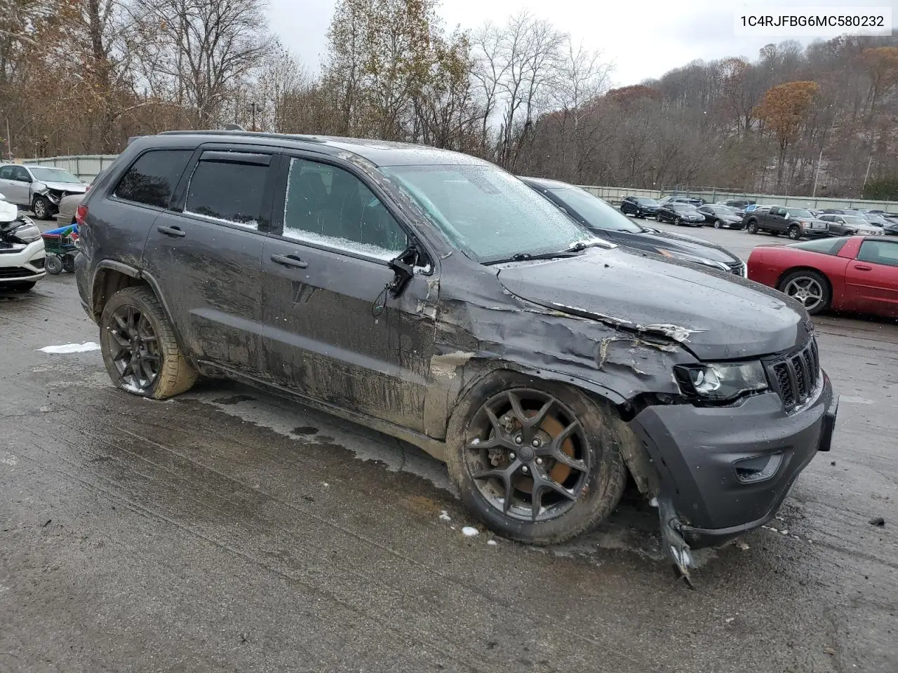 1C4RJFBG6MC580232 2021 Jeep Grand Cherokee Limited