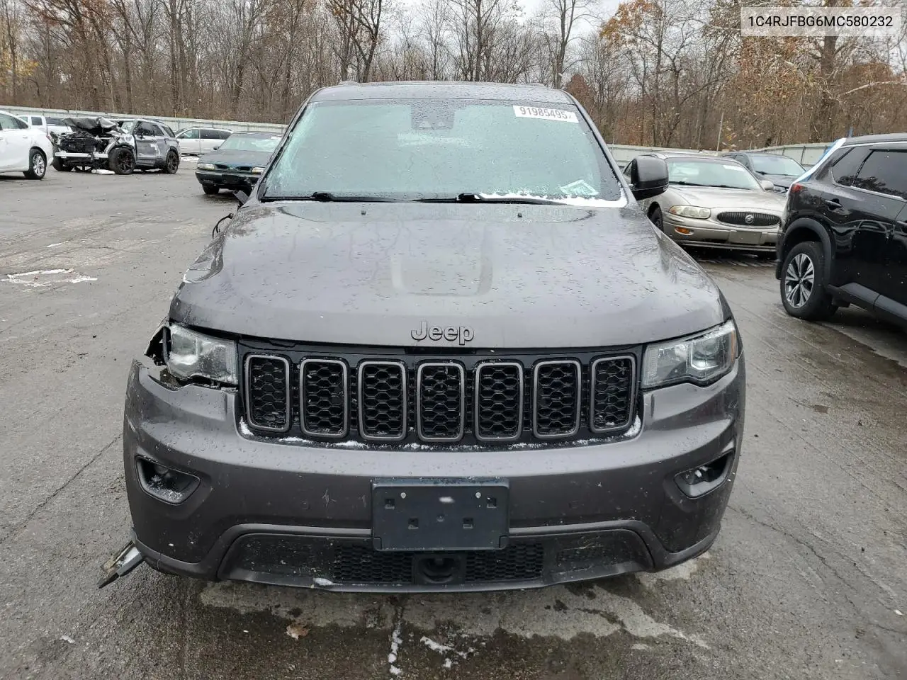 1C4RJFBG6MC580232 2021 Jeep Grand Cherokee Limited