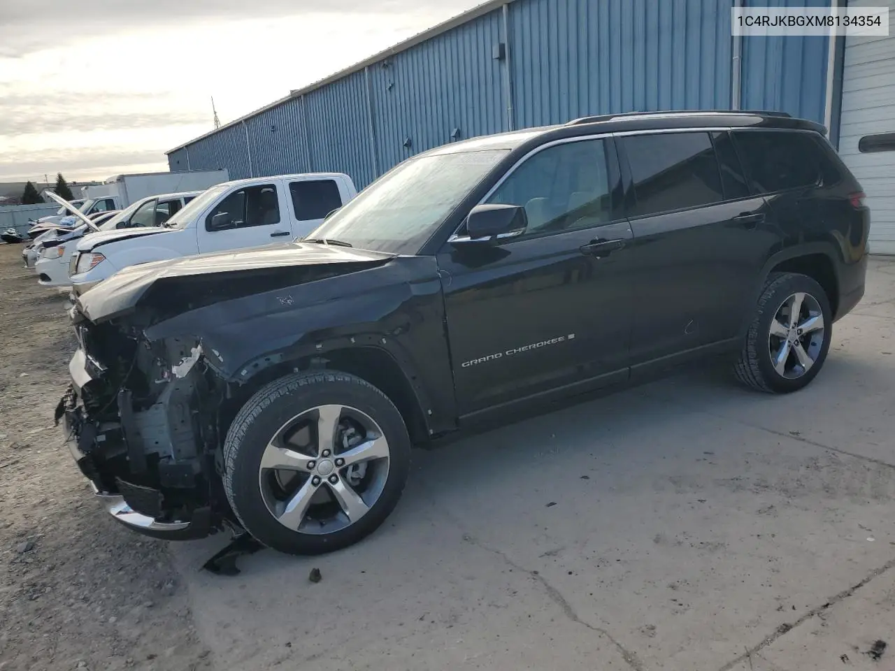 1C4RJKBGXM8134354 2021 Jeep Grand Cherokee L Limited