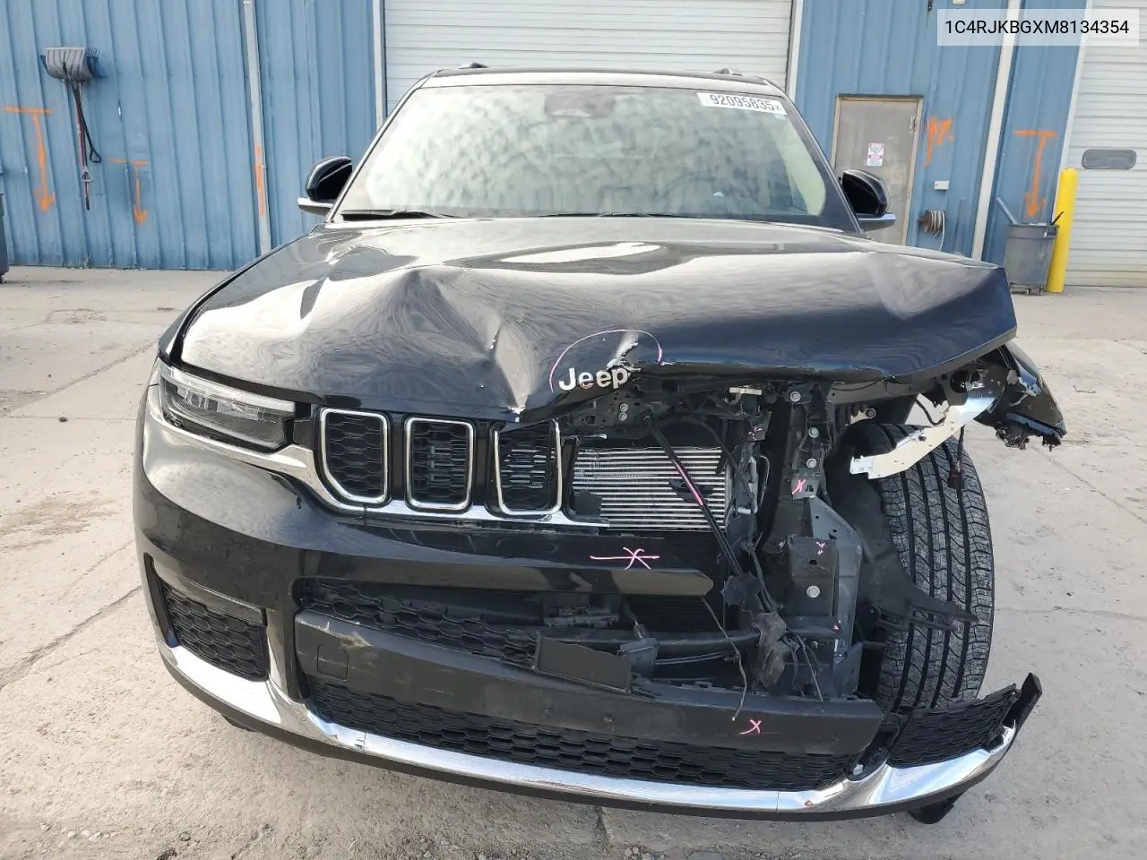 1C4RJKBGXM8134354 2021 Jeep Grand Cherokee L Limited