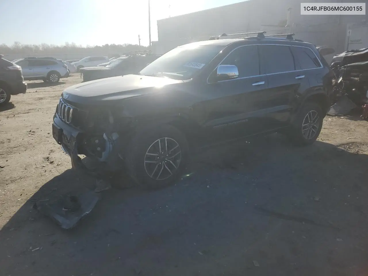 1C4RJFBG6MC600155 2021 Jeep Grand Cherokee Limited