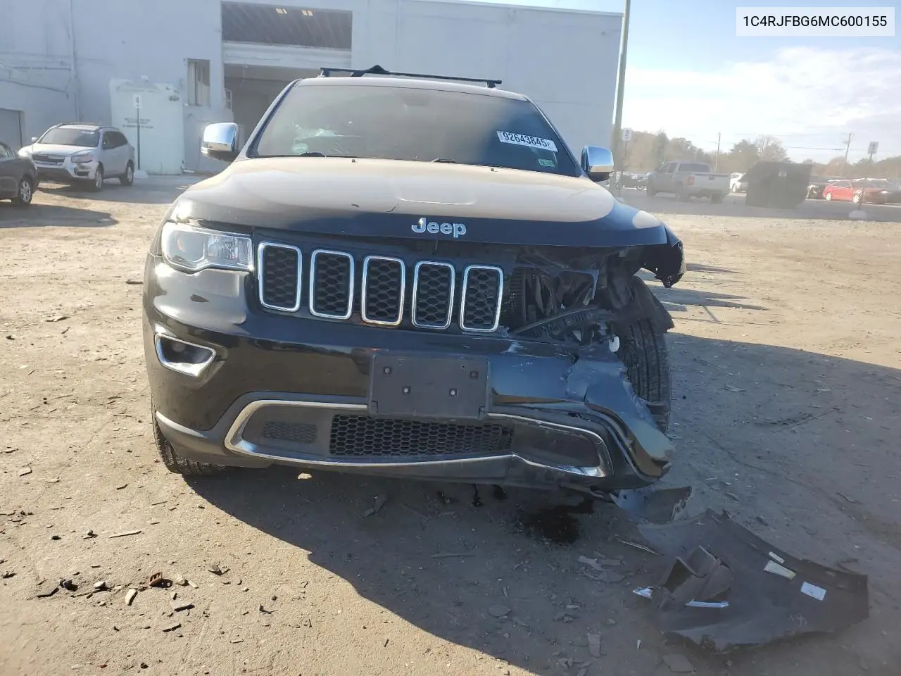 1C4RJFBG6MC600155 2021 Jeep Grand Cherokee Limited