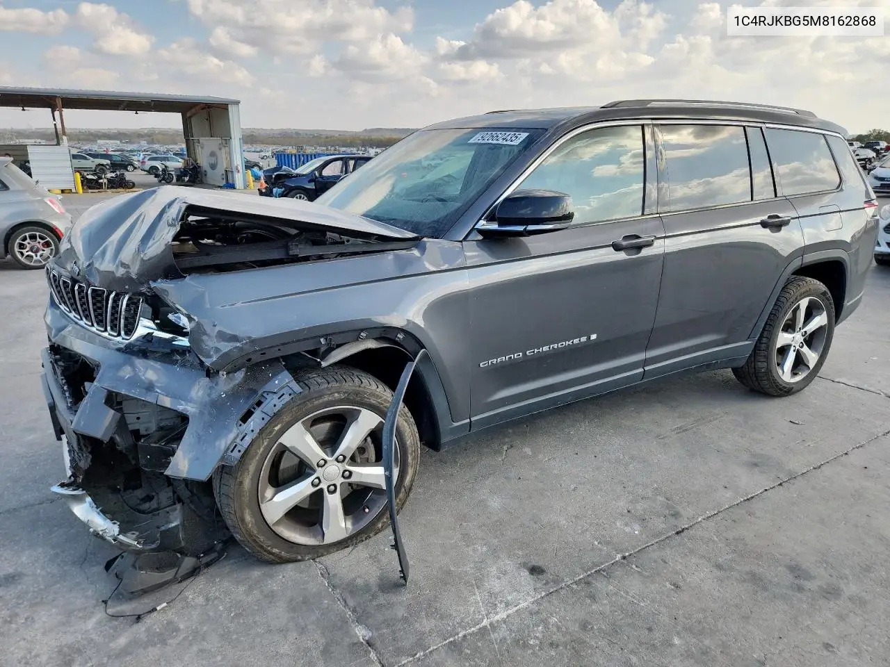 1C4RJKBG5M8162868 2021 Jeep Grand Cherokee L Limited