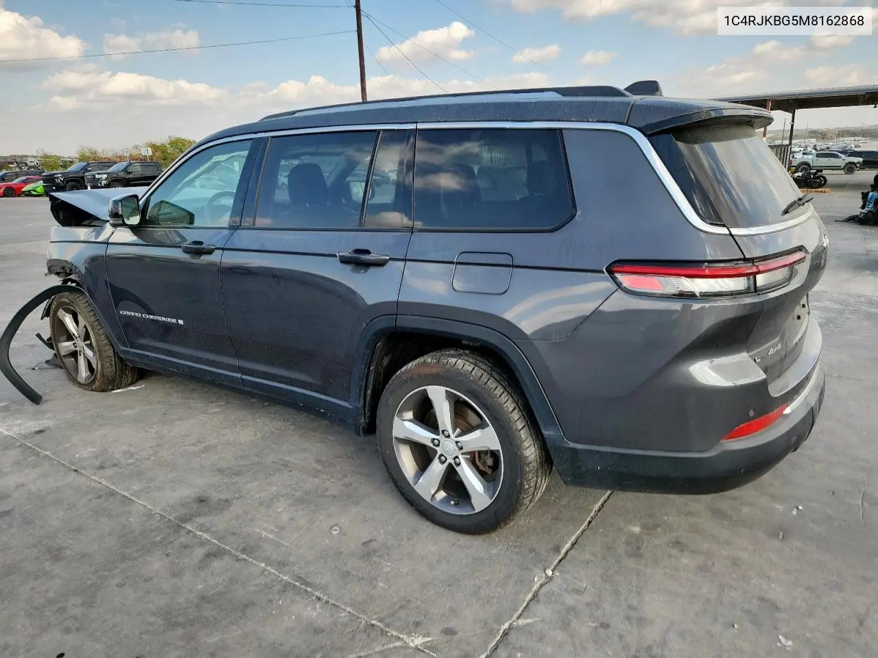 1C4RJKBG5M8162868 2021 Jeep Grand Cherokee L Limited