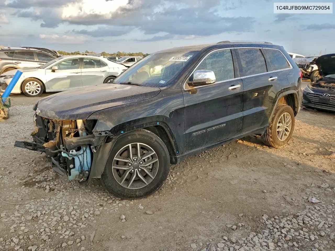 1C4RJFBG9MC729054 2021 Jeep Grand Cherokee Limited