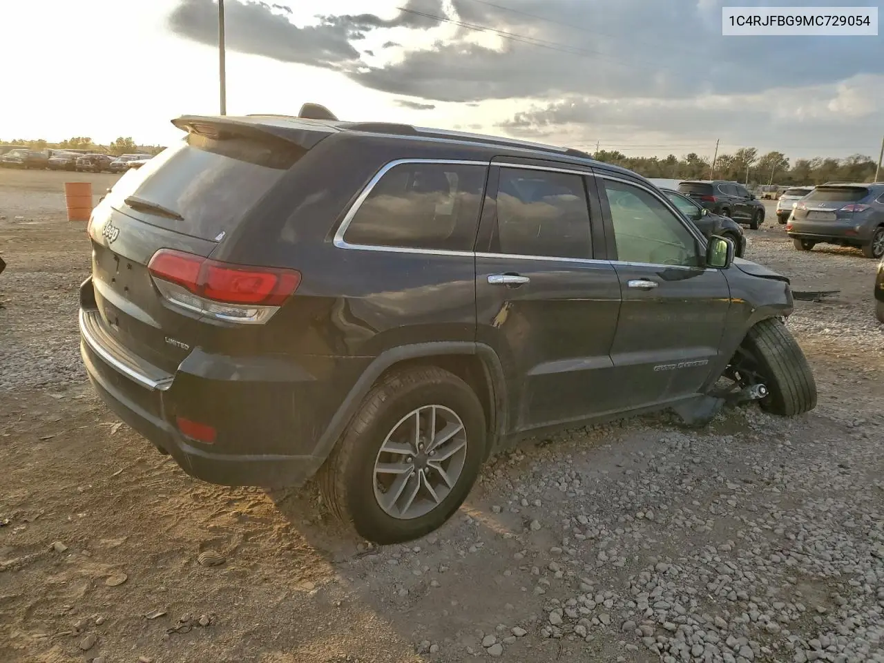 1C4RJFBG9MC729054 2021 Jeep Grand Cherokee Limited