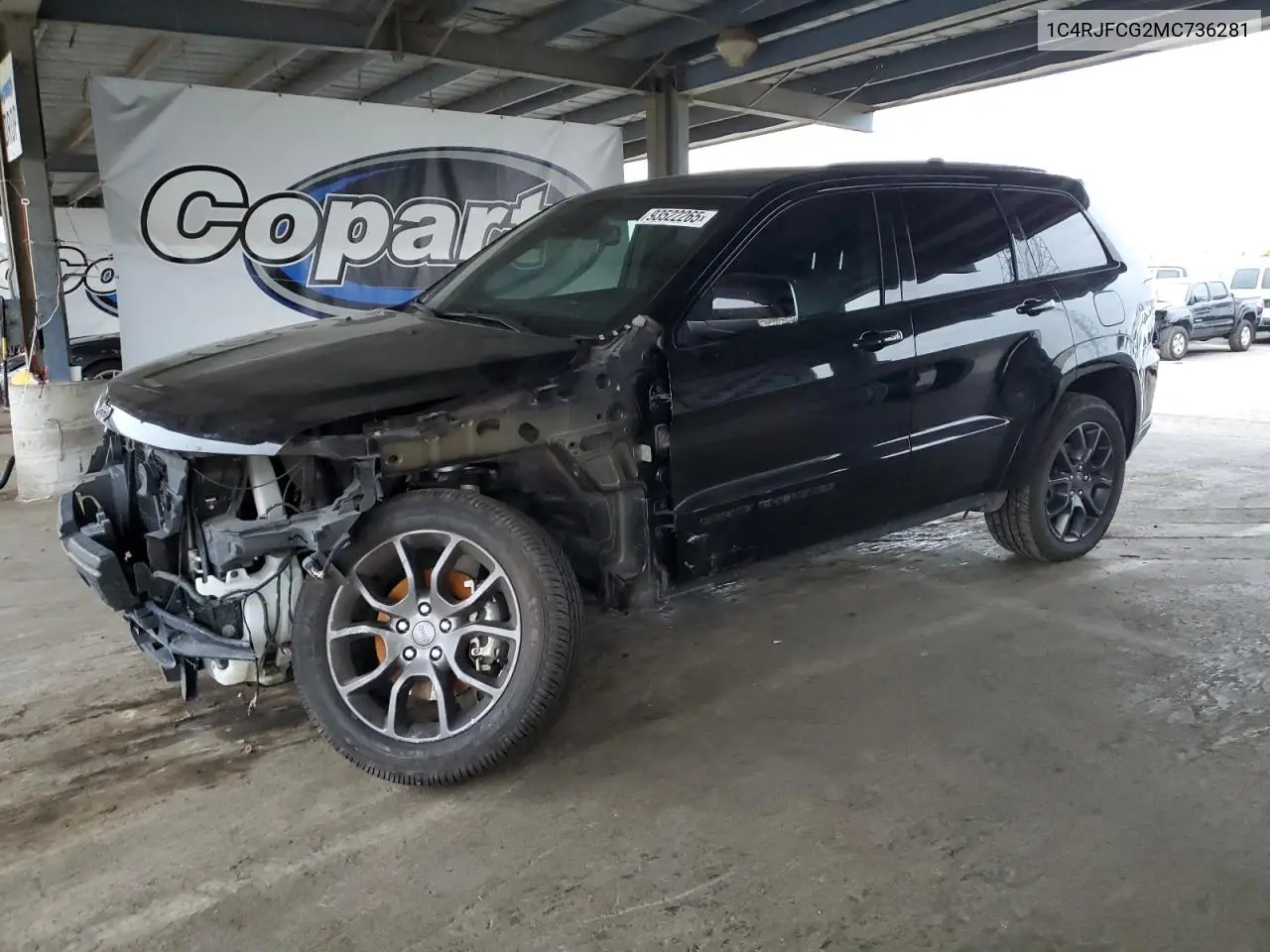 1C4RJFCG2MC736281 2021 Jeep Grand Cherokee Overland