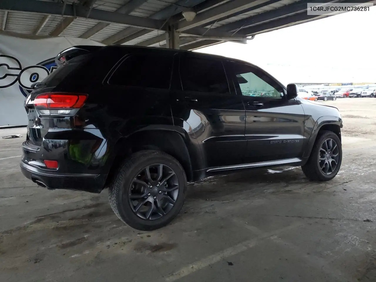 1C4RJFCG2MC736281 2021 Jeep Grand Cherokee Overland