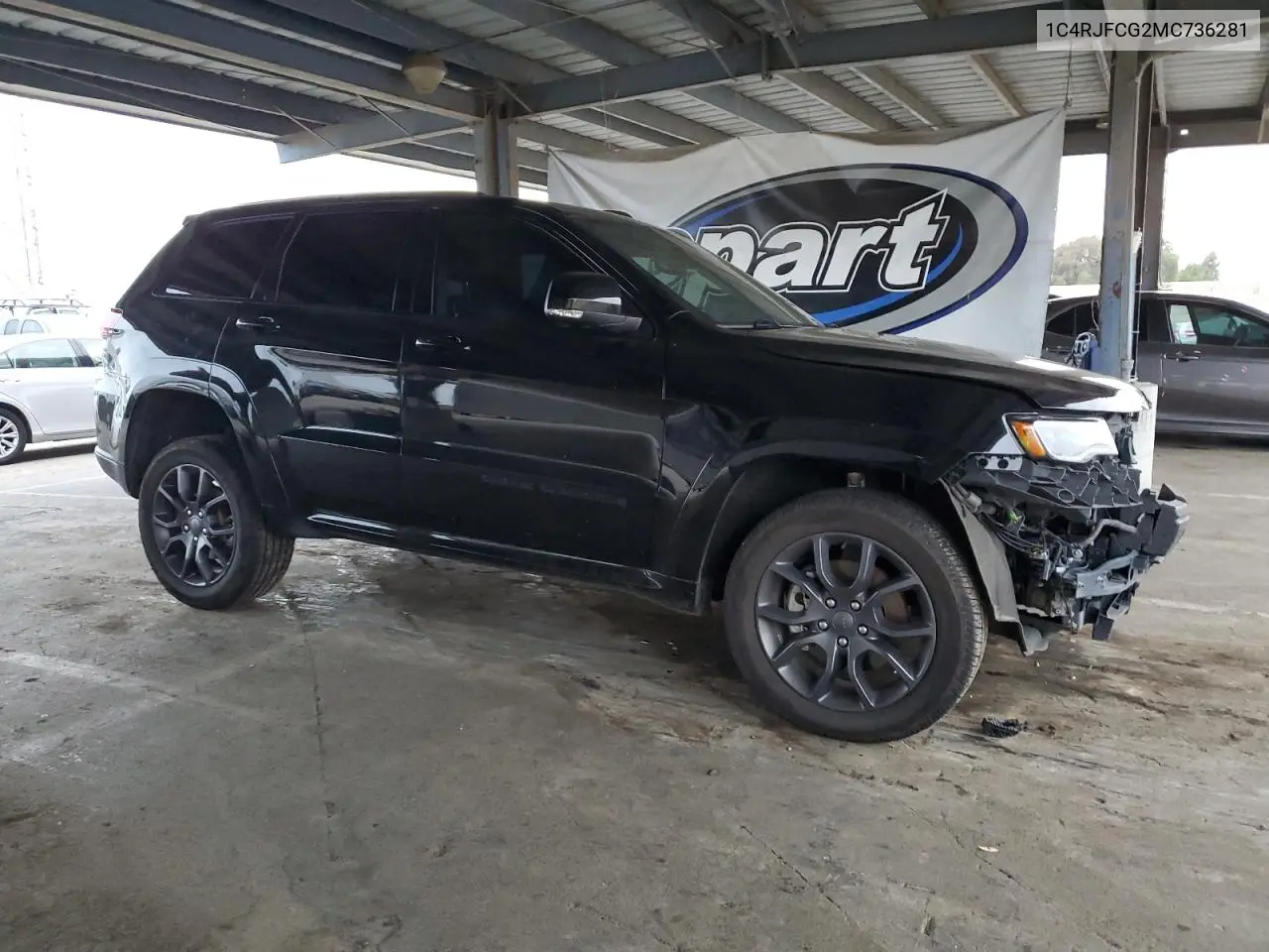 1C4RJFCG2MC736281 2021 Jeep Grand Cherokee Overland