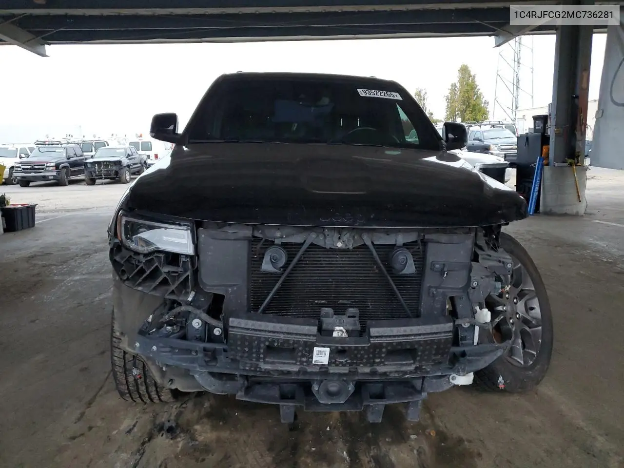 1C4RJFCG2MC736281 2021 Jeep Grand Cherokee Overland