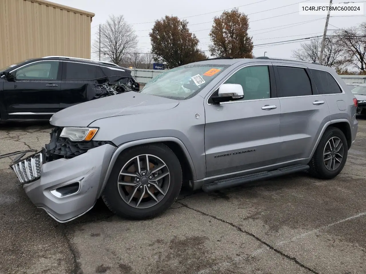 1C4RJFCT8MC600024 2021 Jeep Grand Cherokee Overland