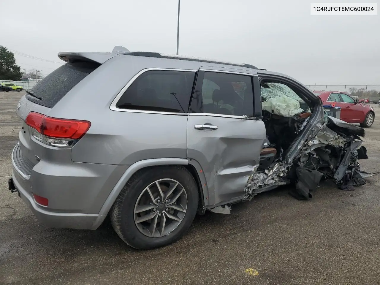 1C4RJFCT8MC600024 2021 Jeep Grand Cherokee Overland