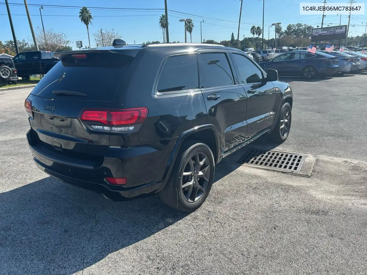 1C4RJEBG6MC783647 2021 Jeep Grand Cherokee Limited