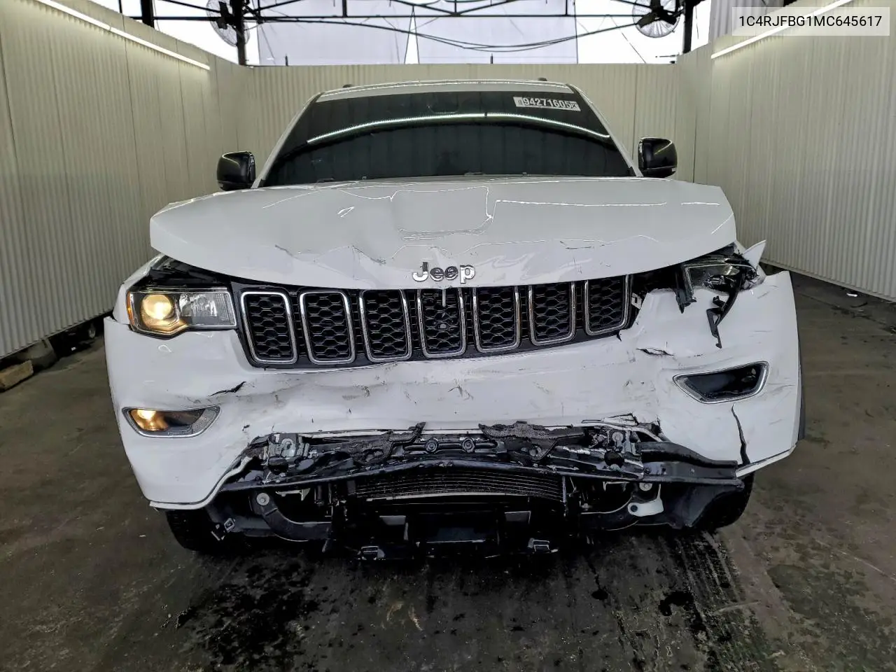 1C4RJFBG1MC645617 2021 Jeep Grand Cherokee Limited