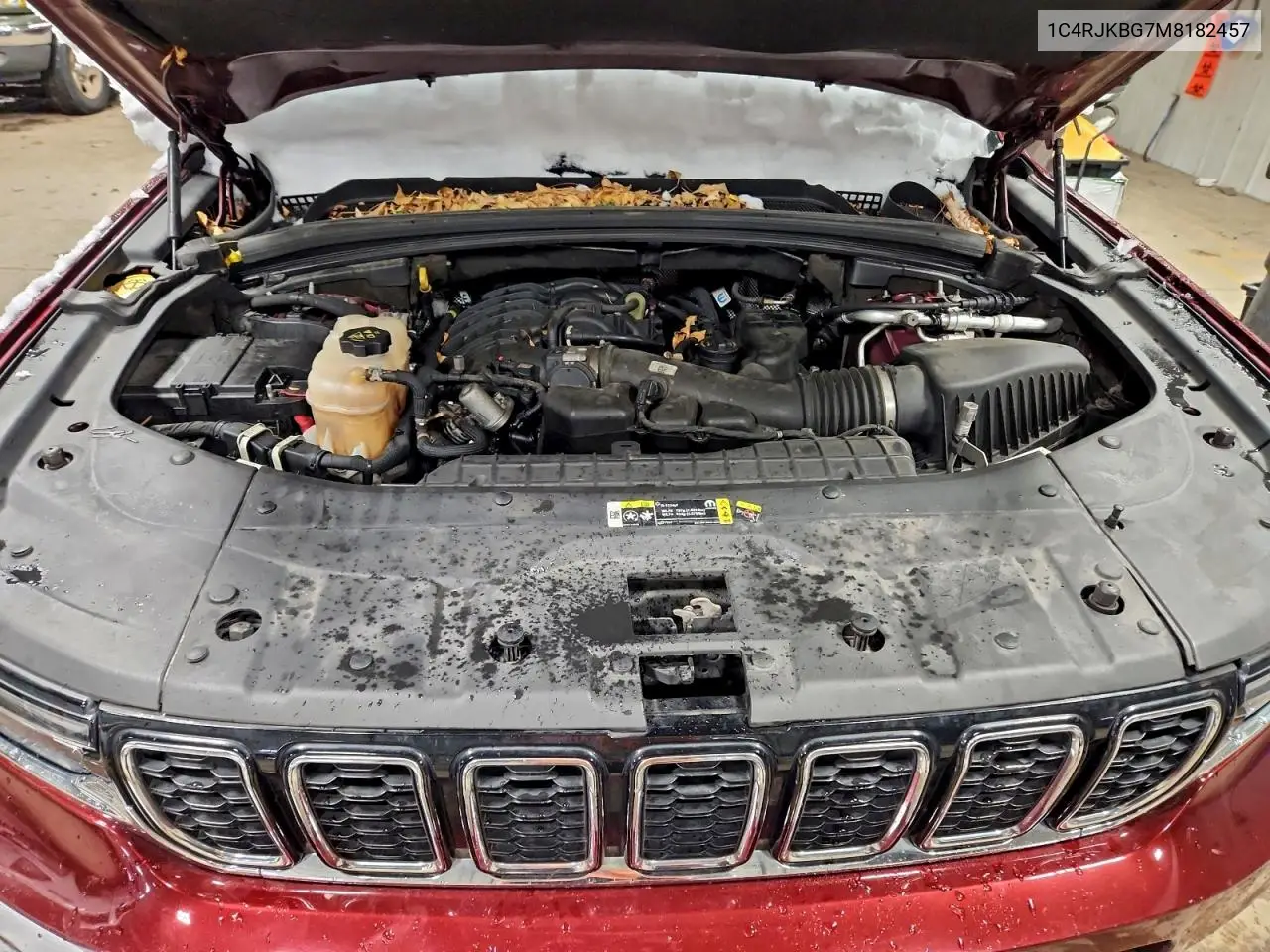 1C4RJKBG7M8182457 2021 Jeep Grand Cherokee L Limited