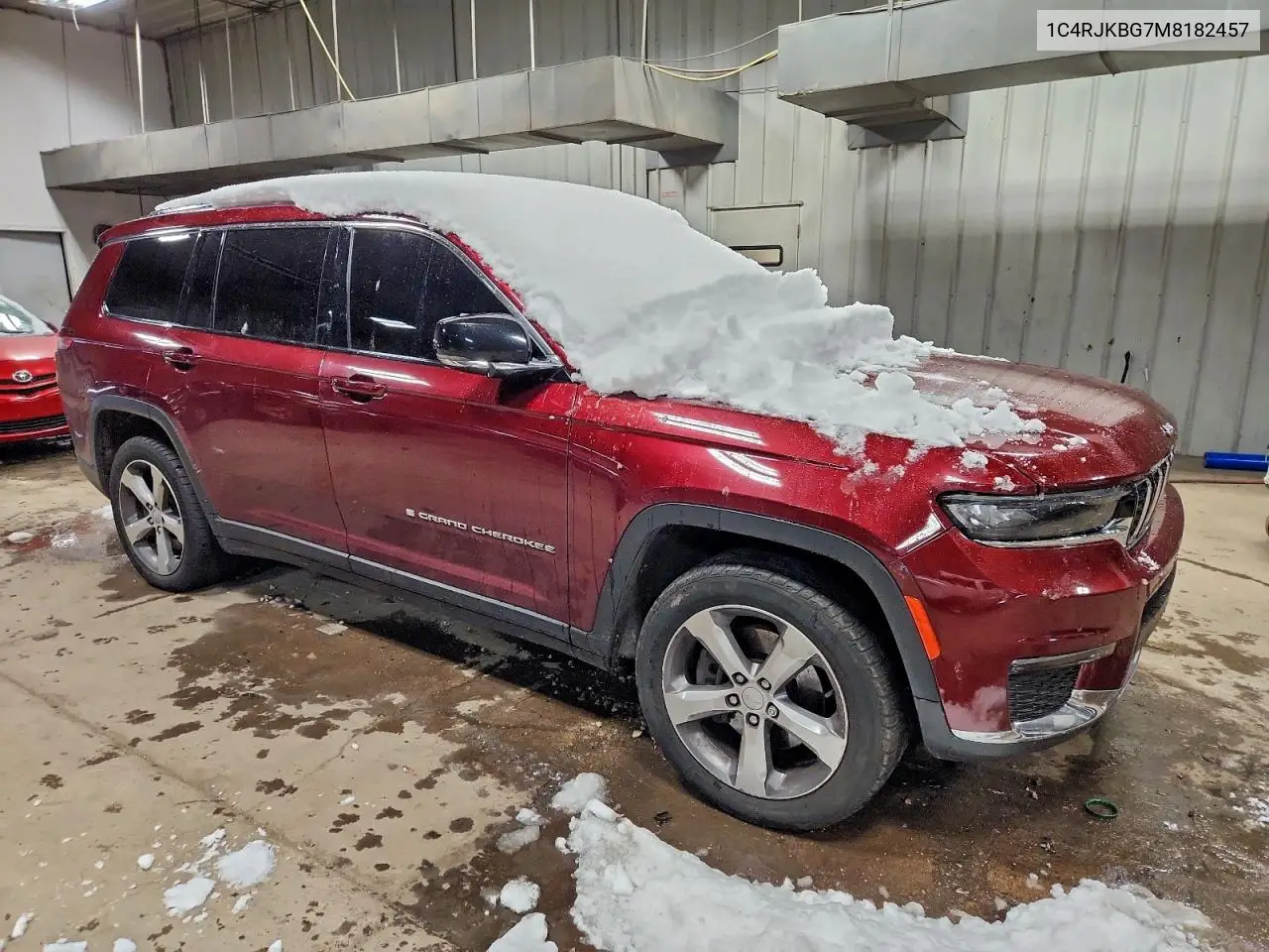 1C4RJKBG7M8182457 2021 Jeep Grand Cherokee L Limited