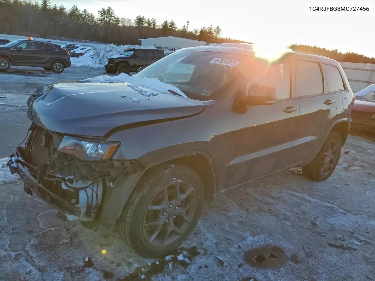 1C4RJFBG8MC727456 2021 Jeep Grand Cherokee Limited