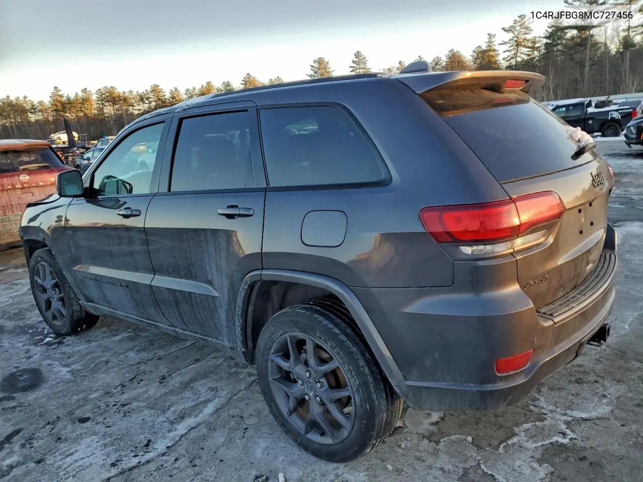 1C4RJFBG8MC727456 2021 Jeep Grand Cherokee Limited
