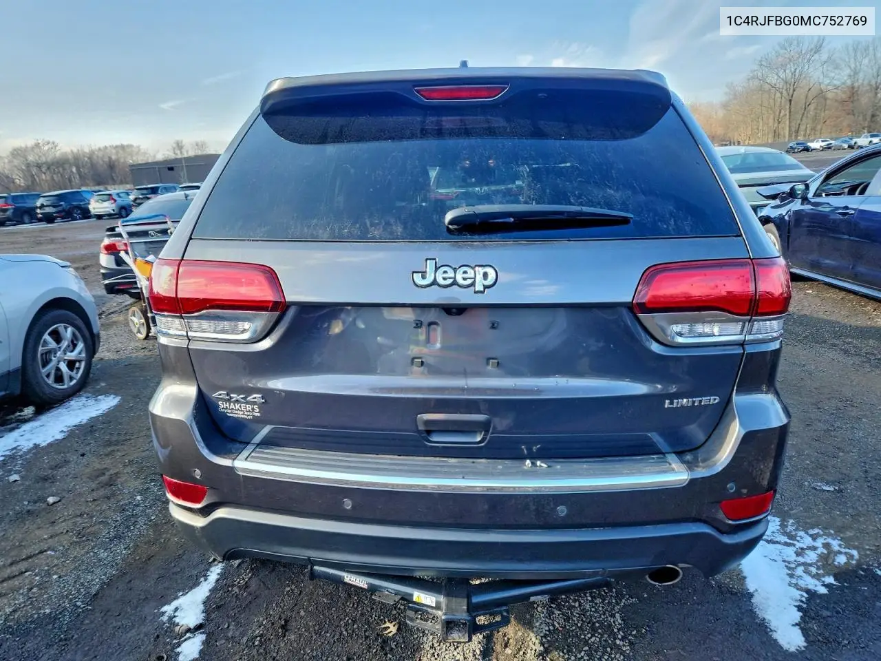1C4RJFBG0MC752769 2021 Jeep Grand Cherokee Limited