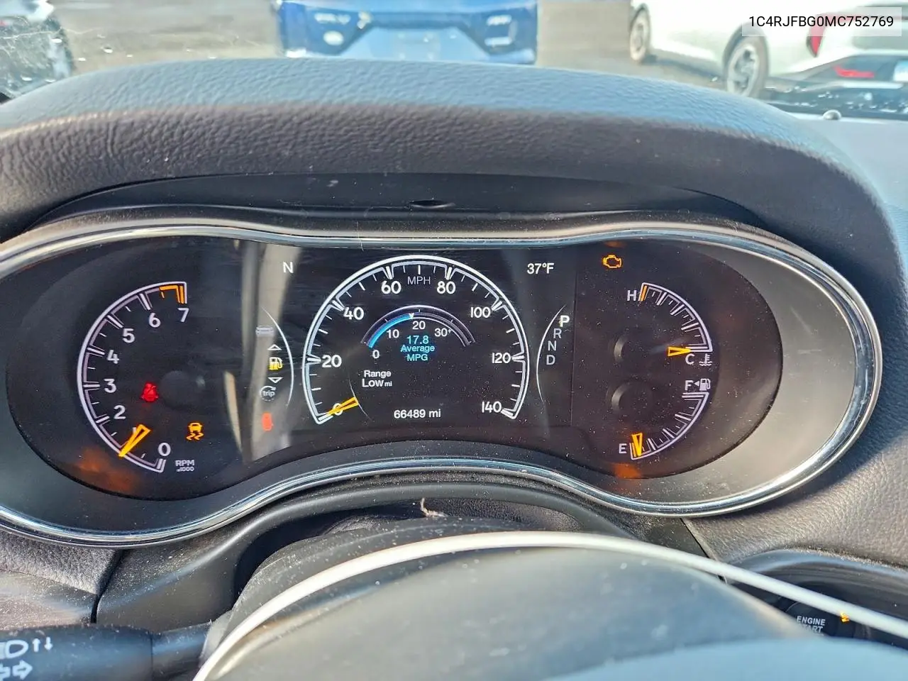1C4RJFBG0MC752769 2021 Jeep Grand Cherokee Limited