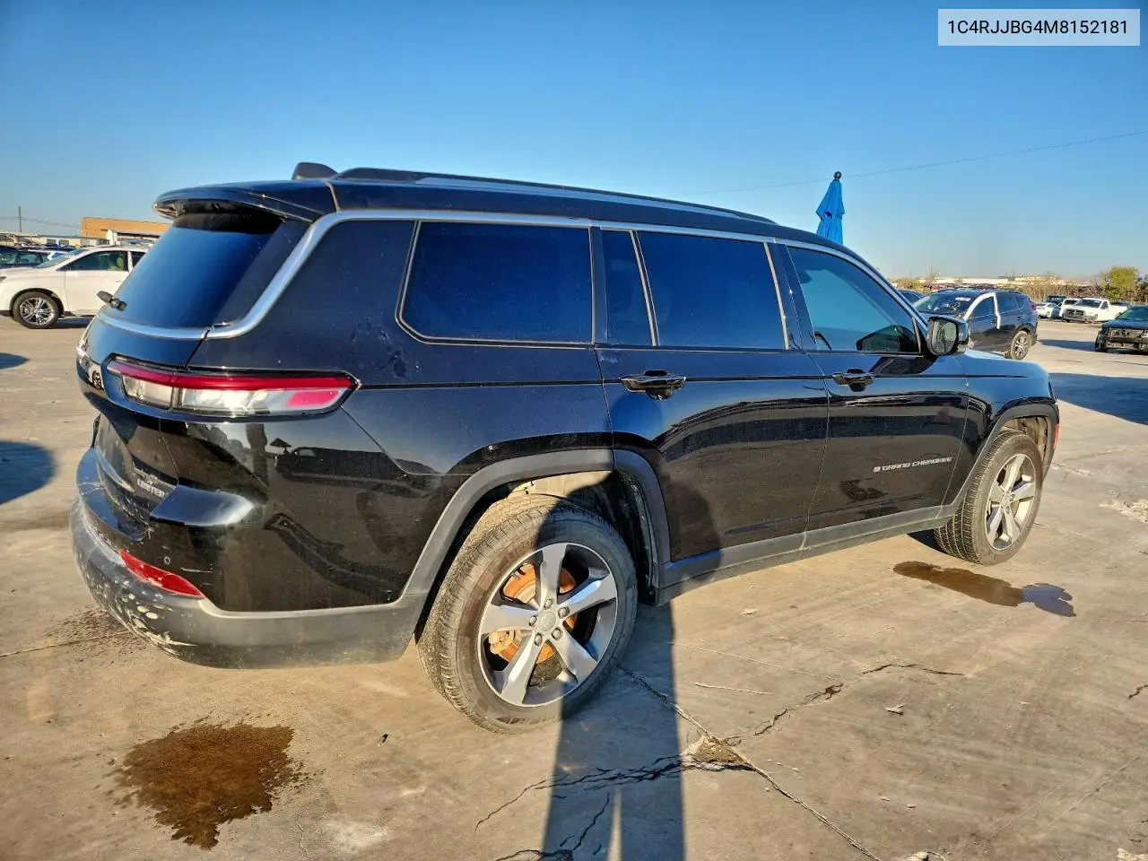 1C4RJJBG4M8152181 2021 Jeep Grand Cherokee L Limited