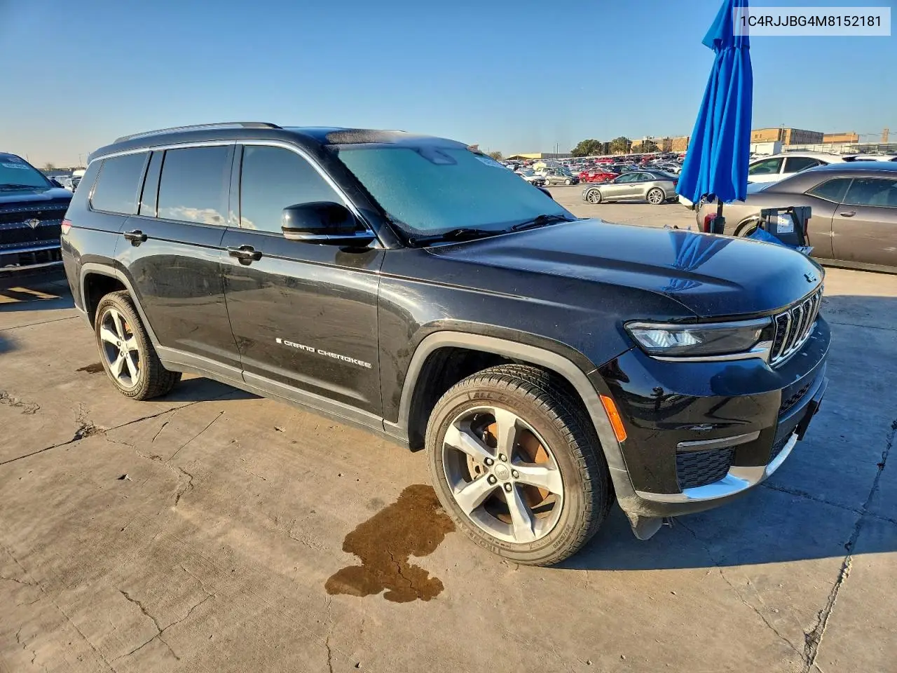 1C4RJJBG4M8152181 2021 Jeep Grand Cherokee L Limited