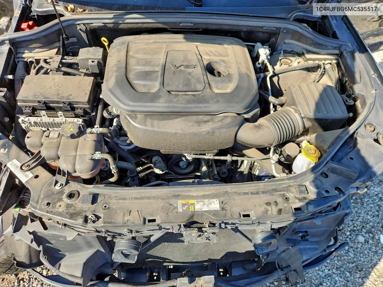 1C4RJFBG6MC535517 2021 Jeep Grand Cherokee Limited