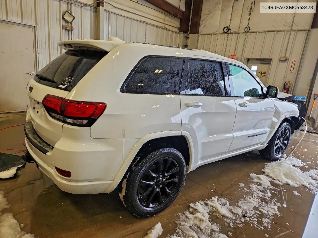 1C4RJFAGXMC568473 2021 Jeep Grand Cherokee Laredo
