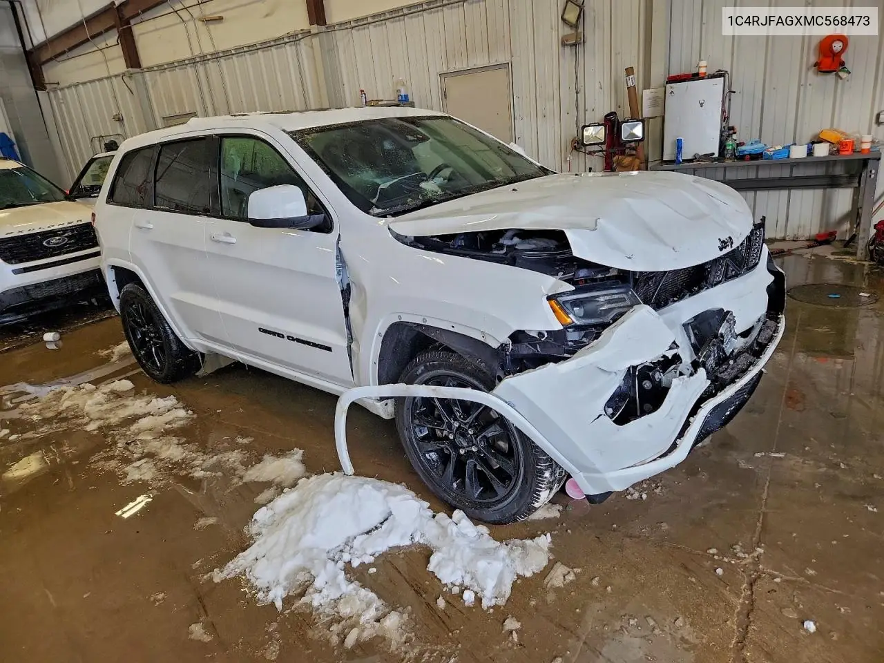 1C4RJFAGXMC568473 2021 Jeep Grand Cherokee Laredo