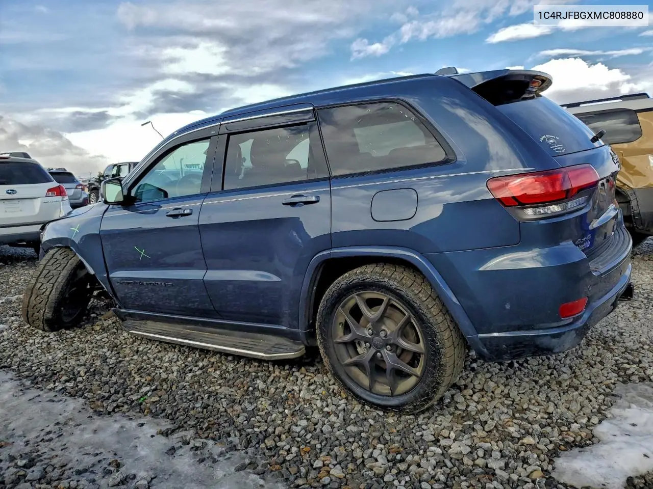 1C4RJFBGXMC808880 2021 Jeep Grand Cherokee Limited