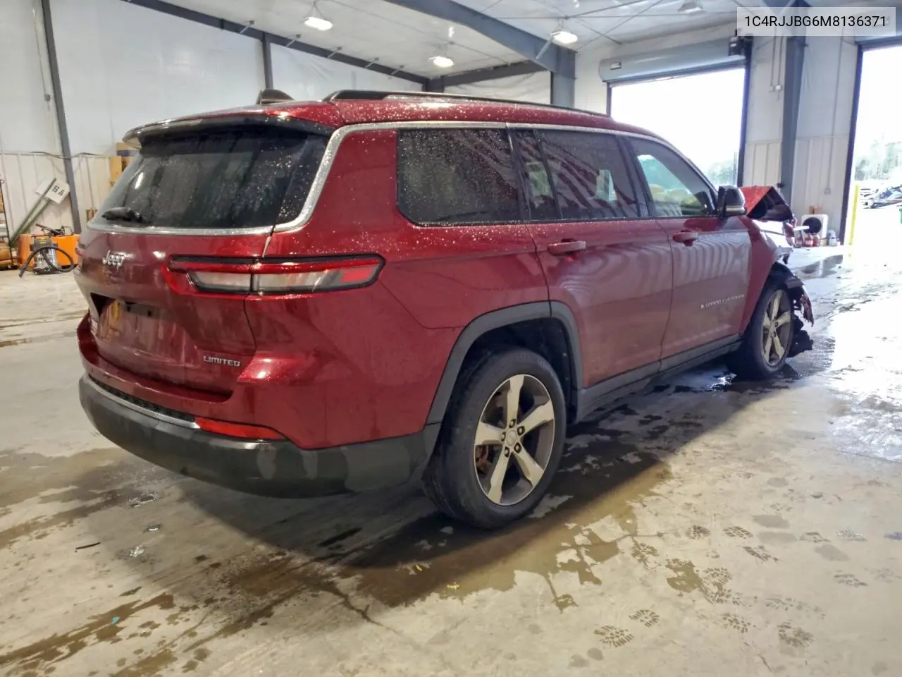 1C4RJJBG6M8136371 2021 Jeep Grand Cherokee L Limited