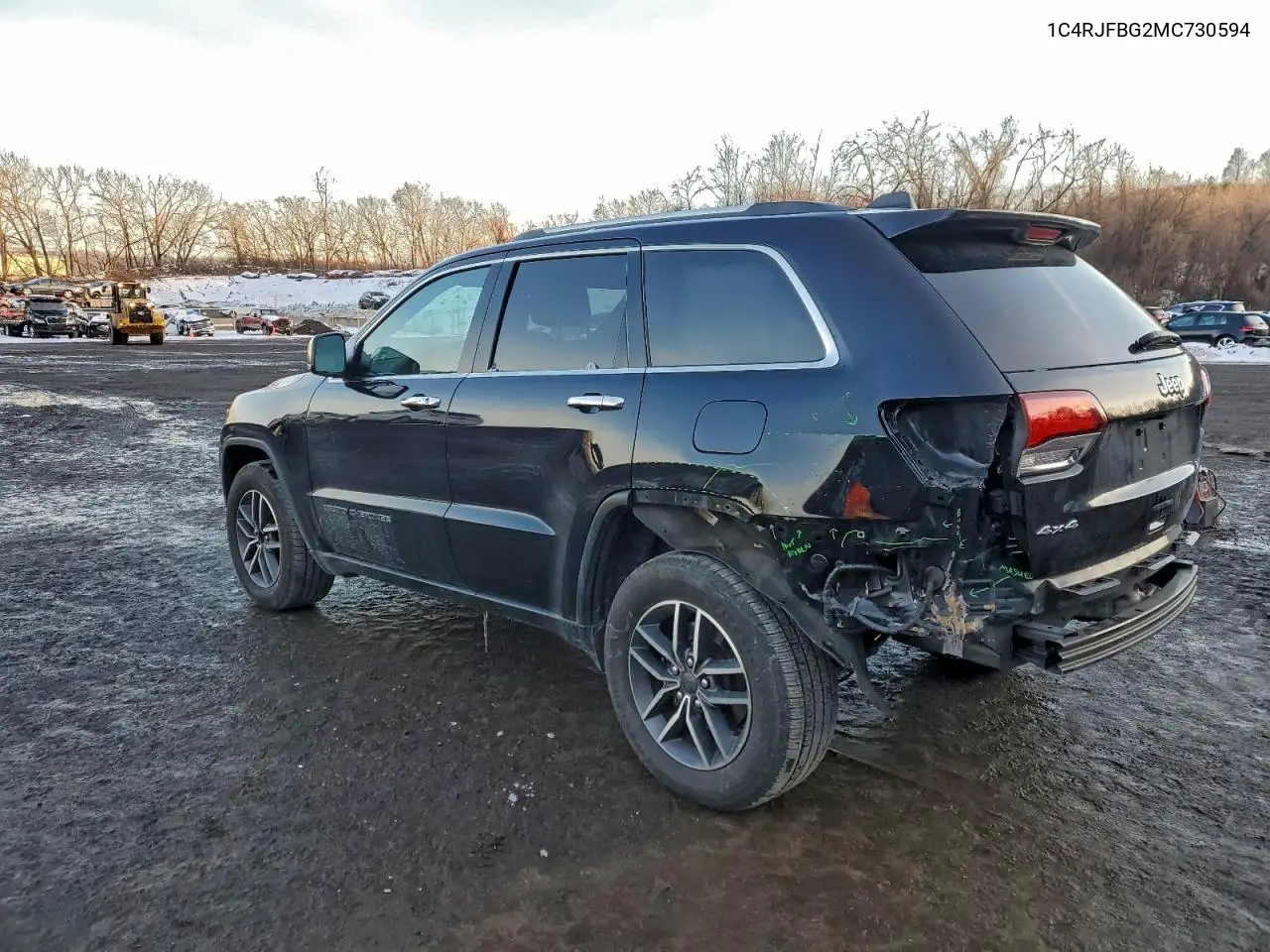 1C4RJFBG2MC730594 2021 Jeep Grand Cherokee Limited