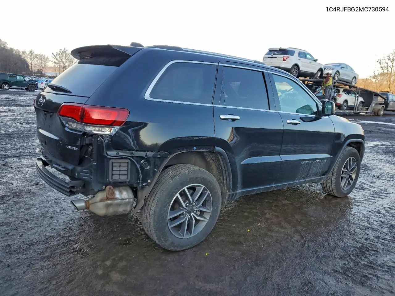 1C4RJFBG2MC730594 2021 Jeep Grand Cherokee Limited